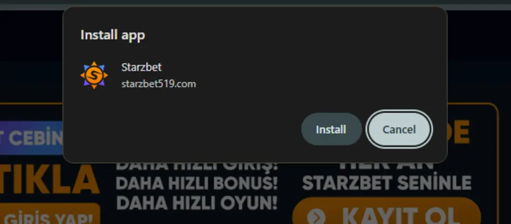 macOS ve Windows için masaüstü uygulaması kurulum ekranı